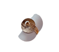 Anillo Mujer LINEA ORO in Oro blanco AN.OBR.6.2